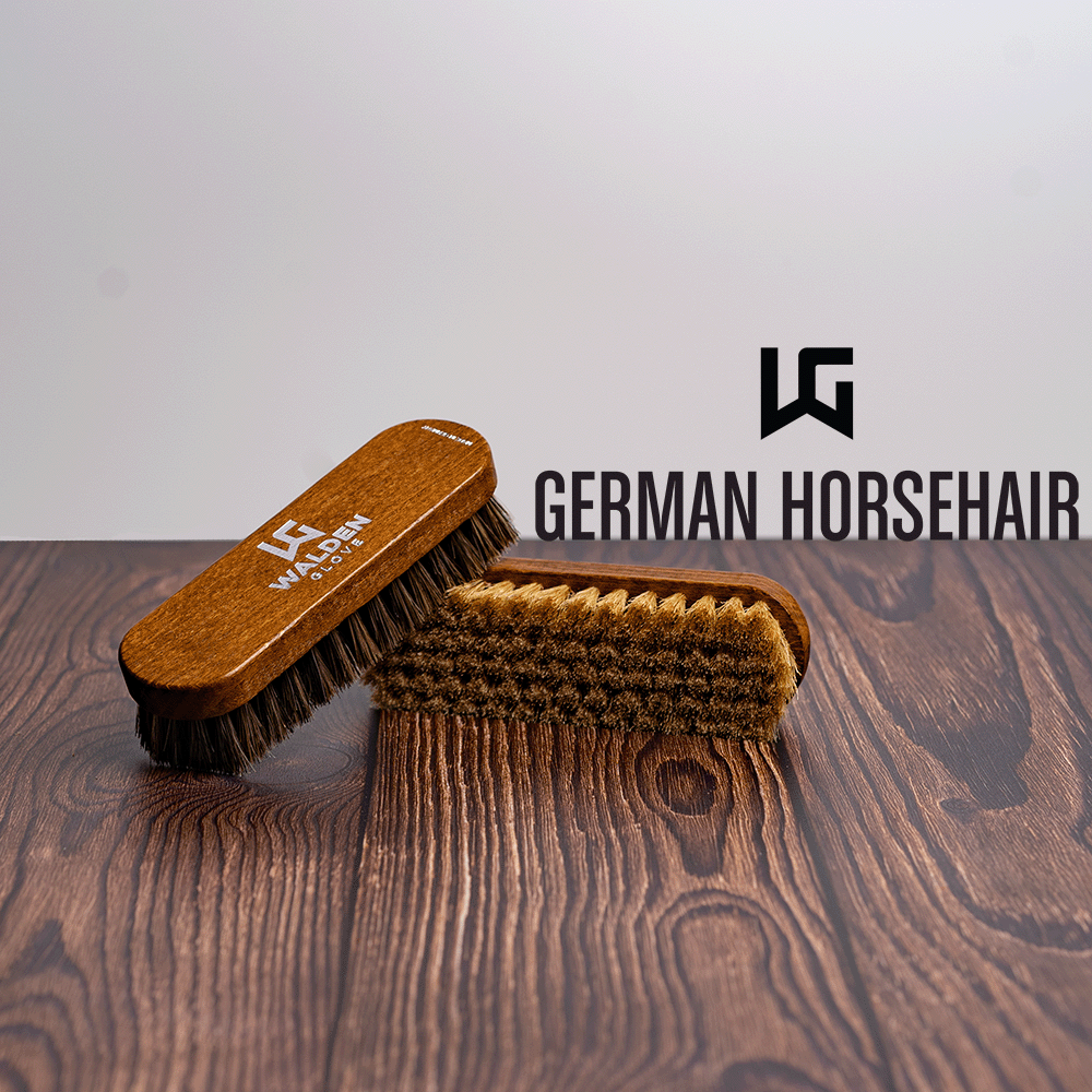WG German Horsehair Brush Walden Glove