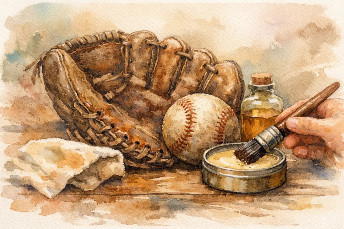 How to Condition Dried Baseball Leather