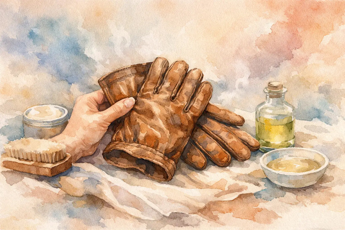 How to Soften Stiff Glove Leather Without Damage